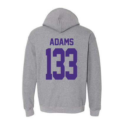 Northwestern - NCAA Wrestling : Patrick Adams - Classic Shersey Hooded Sweatshirt
