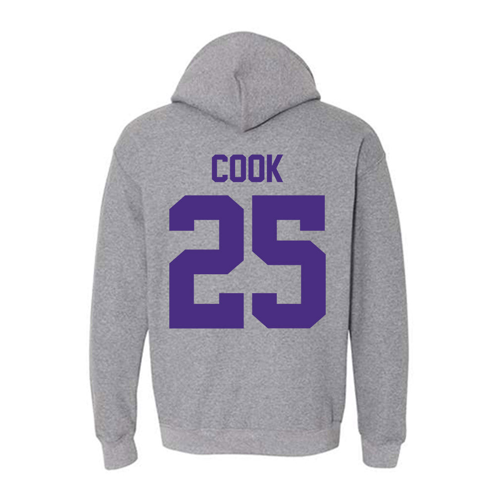 Northwestern - NCAA Men's Soccer : Gregory Cook - Classic Shersey Hooded Sweatshirt