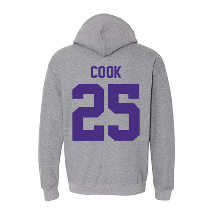 Northwestern - NCAA Men's Soccer : Gregory Cook - Classic Shersey Hooded Sweatshirt