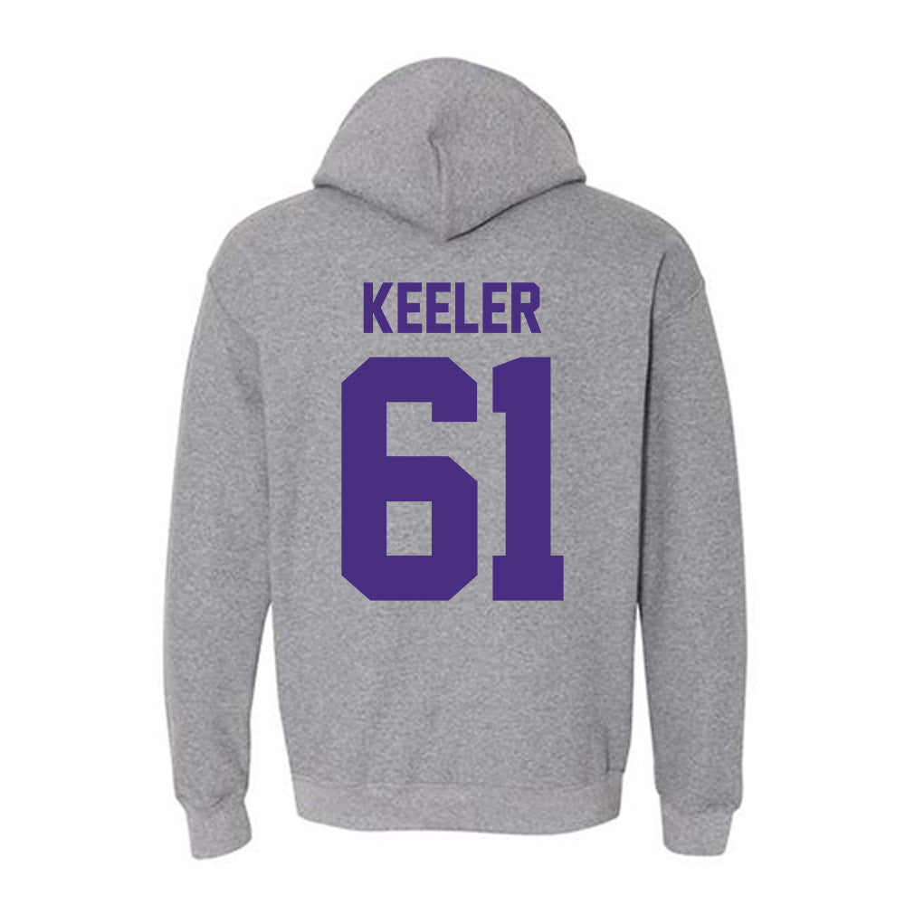 Northwestern - NCAA Football : Matt Keeler - Classic Shersey Hooded Sweatshirt