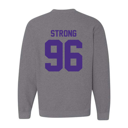 Northwestern - NCAA Football : Braxton Strong - Classic Shersey Crewneck Sweatshirt