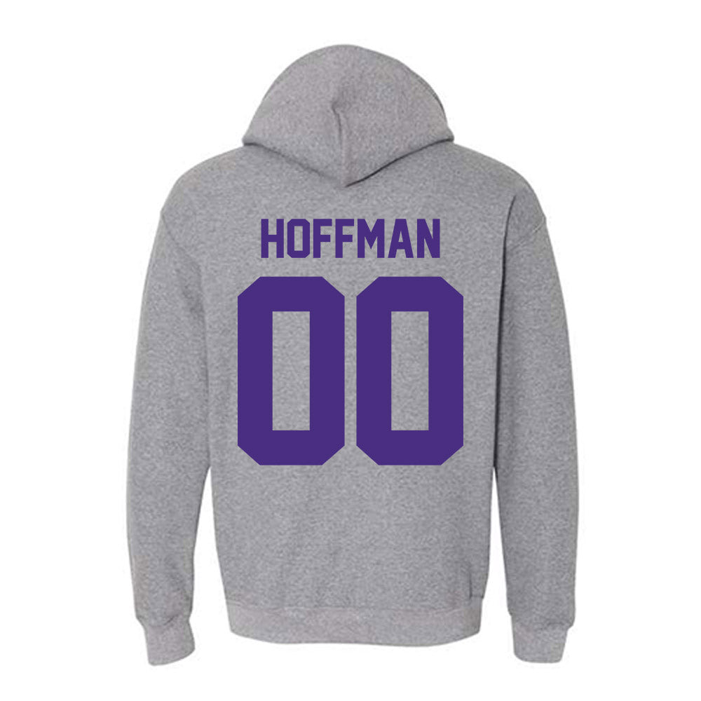 Northwestern - NCAA Baseball : Maddox Hoffman - Classic Shersey Hooded Sweatshirt-1