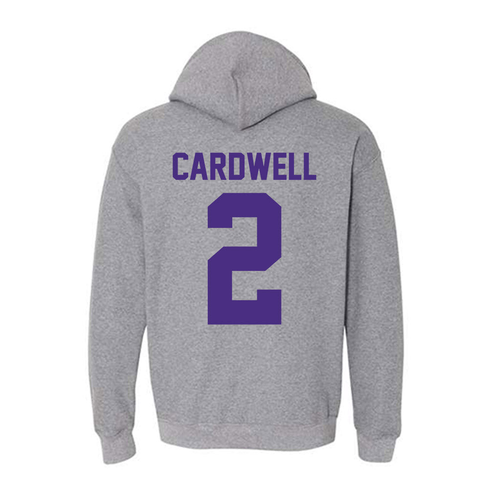 Northwestern - NCAA Women's Soccer : Liz Cardwell - Classic Shersey Hooded Sweatshirt-1