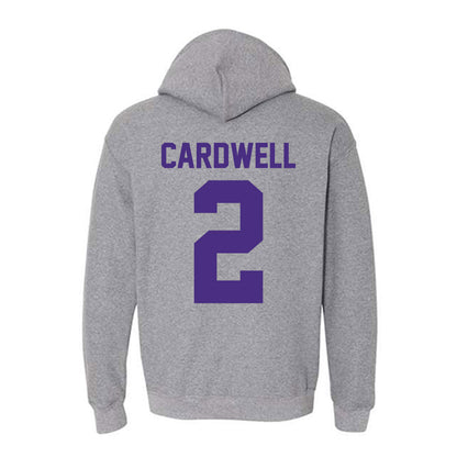 Northwestern - NCAA Women's Soccer : Liz Cardwell - Classic Shersey Hooded Sweatshirt-1