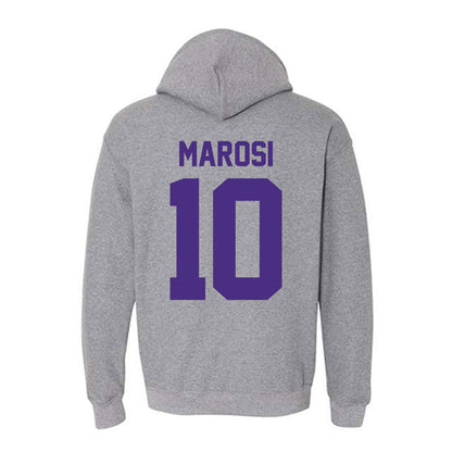 Northwestern - NCAA Women's Lacrosse : Claire Marosi - Classic Shersey Hooded Sweatshirt-1