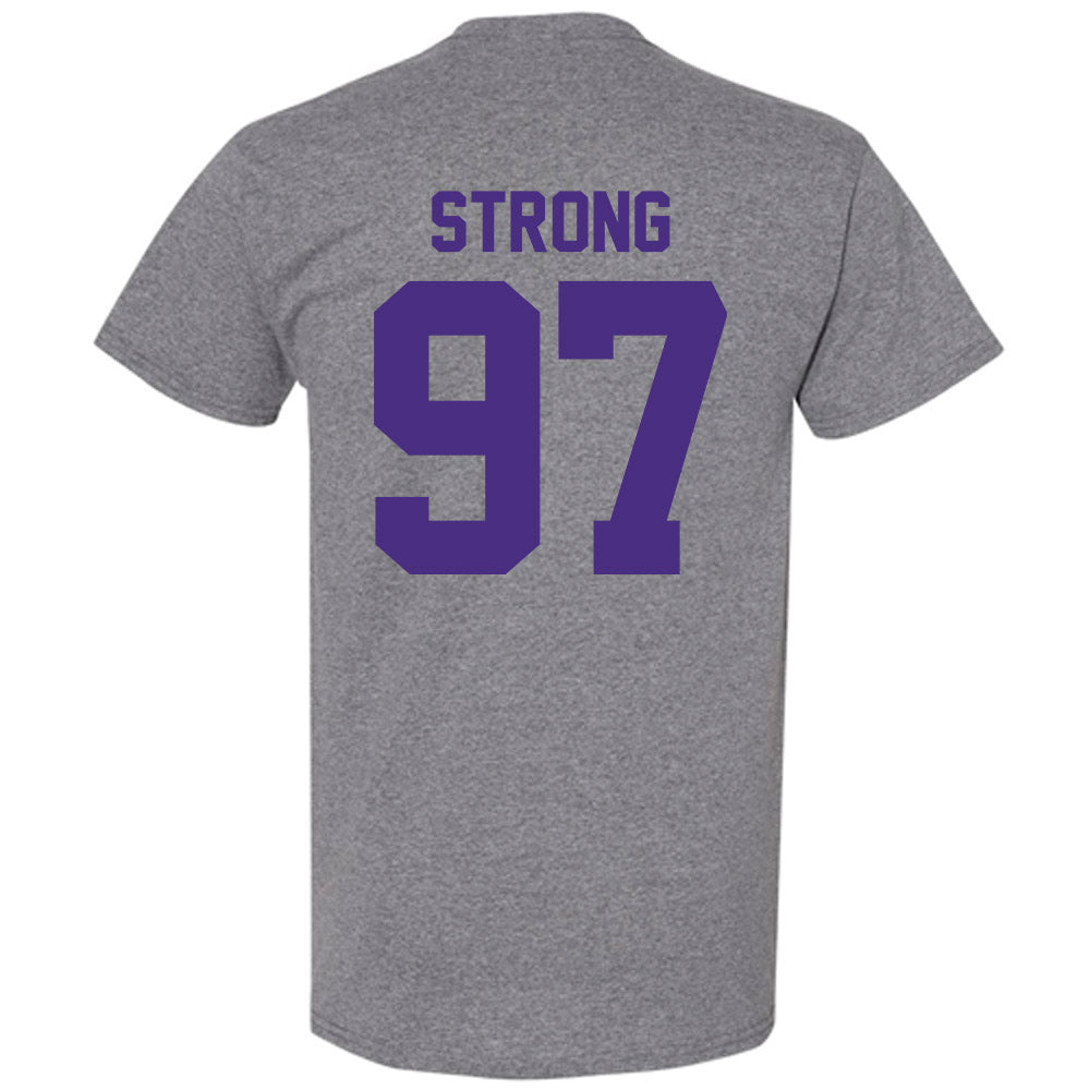 Northwestern - NCAA Football : Braxton Strong - Classic Shersey T-Shirt-1