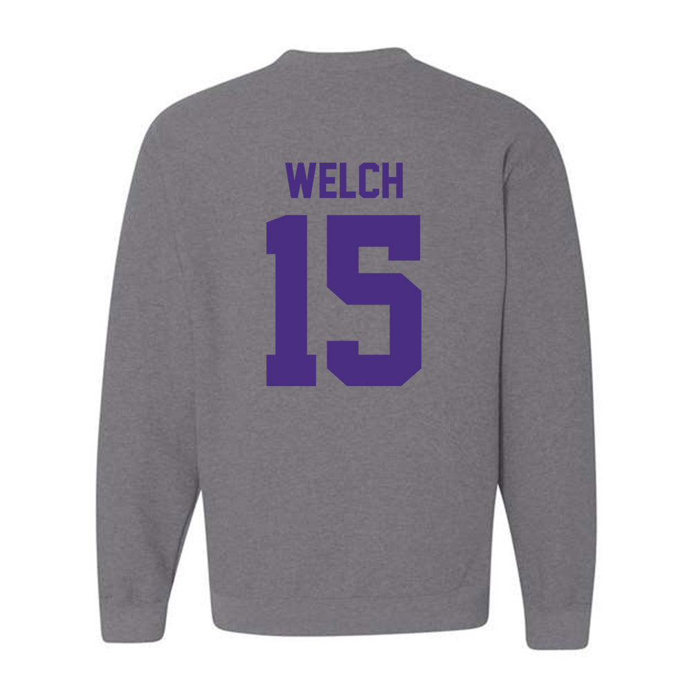Northwestern - NCAA Women's Lacrosse : Kathryn Welch - Classic Shersey Crewneck Sweatshirt