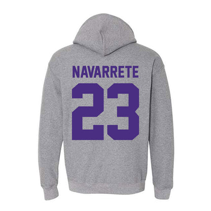 Northwestern - NCAA Women's Volleyball : Gigi Navarrete - Classic Shersey Hooded Sweatshirt
