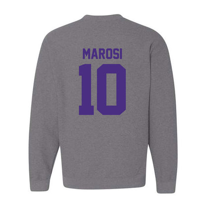 Northwestern - NCAA Women's Lacrosse : Claire Marosi - Classic Shersey Crewneck Sweatshirt-1