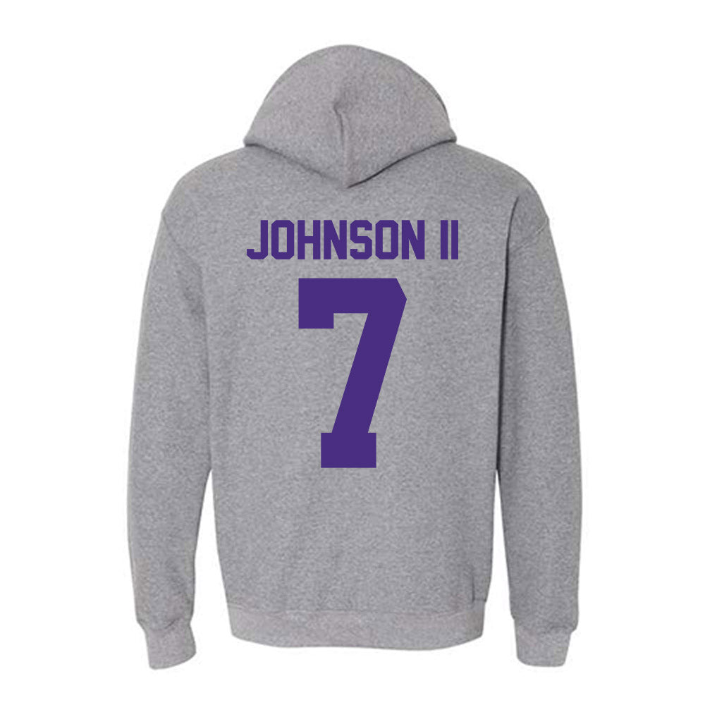 Northwestern - NCAA Football : Calvin Johnson II - Classic Shersey Hooded Sweatshirt