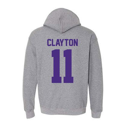 Northwestern - NCAA Men's Basketball : Jordan Clayton - Classic Shersey Hooded Sweatshirt