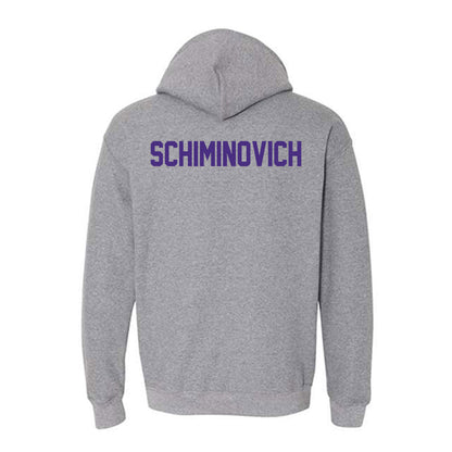 Northwestern - NCAA Women's Fencing : Sophia Schiminovich - Classic Shersey Hooded Sweatshirt-1
