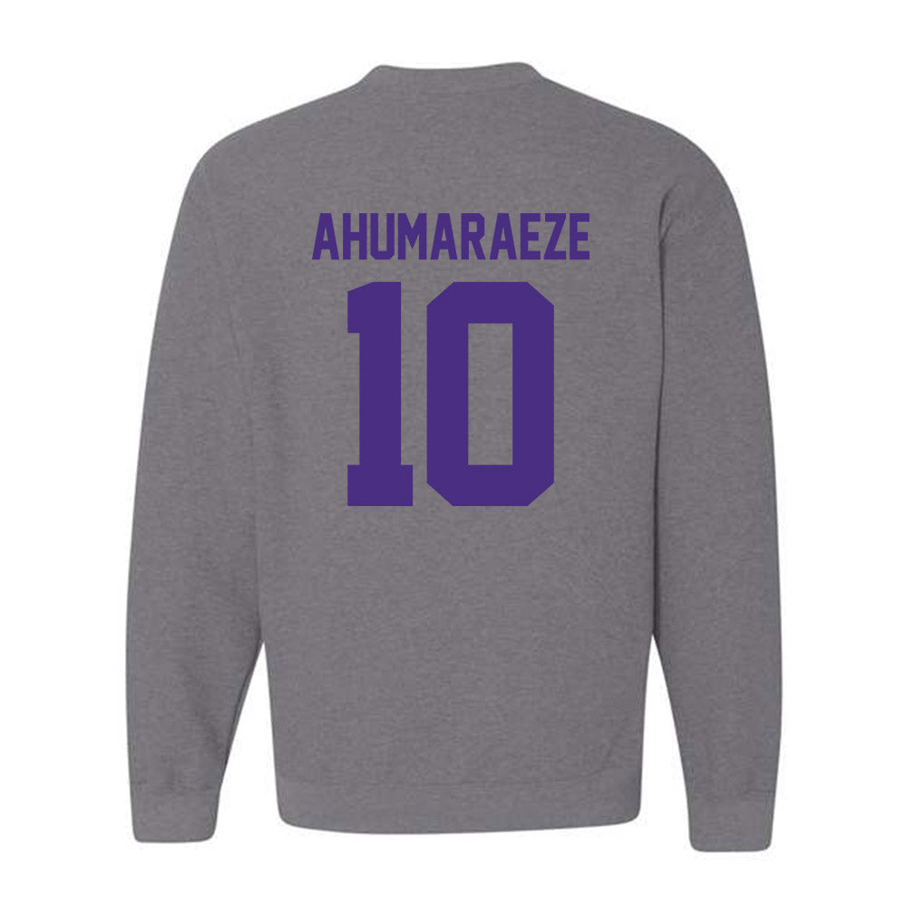 Northwestern - NCAA Football : Ricky Ahumaraeze - Classic Shersey Crewneck Sweatshirt-1