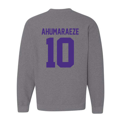 Northwestern - NCAA Football : Ricky Ahumaraeze - Classic Shersey Crewneck Sweatshirt-1
