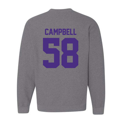 Northwestern - NCAA Football : Nathaniel Campbell - Classic Shersey Crewneck Sweatshirt-1
