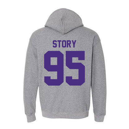 Northwestern - NCAA Football : Najee Story - Classic Shersey Hooded Sweatshirt