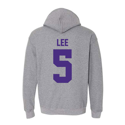 Northwestern - NCAA Baseball : Yonghoon Lee - Classic Shersey Hooded Sweatshirt-1