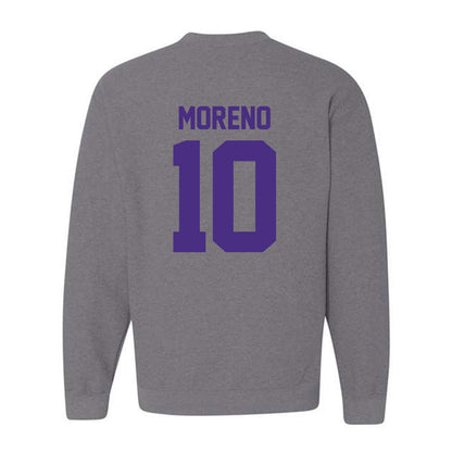 Northwestern - NCAA Women's Basketball : Sandra Moreno - Classic Shersey Crewneck Sweatshirt-1