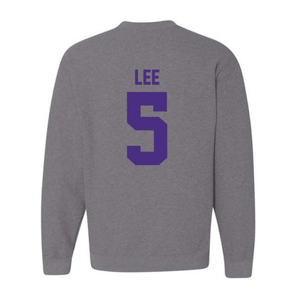 Northwestern - NCAA Baseball : Yonghoon Lee - Classic Shersey Crewneck Sweatshirt-1