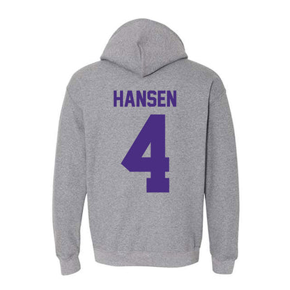 Northwestern - NCAA Women's Lacrosse : Reese Hansen - Classic Shersey Hooded Sweatshirt-1