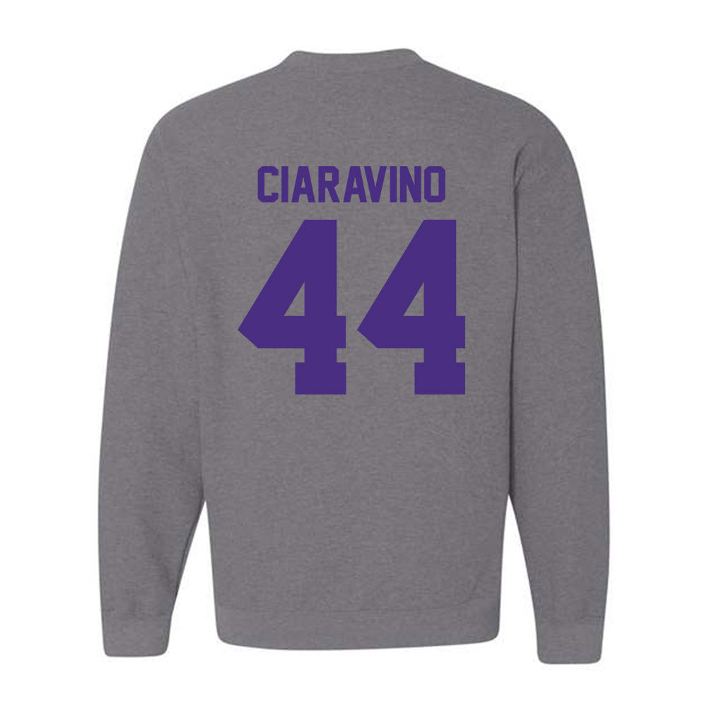 Northwestern - NCAA Men's Basketball : Angelo Ciaravino - Classic Shersey Crewneck Sweatshirt