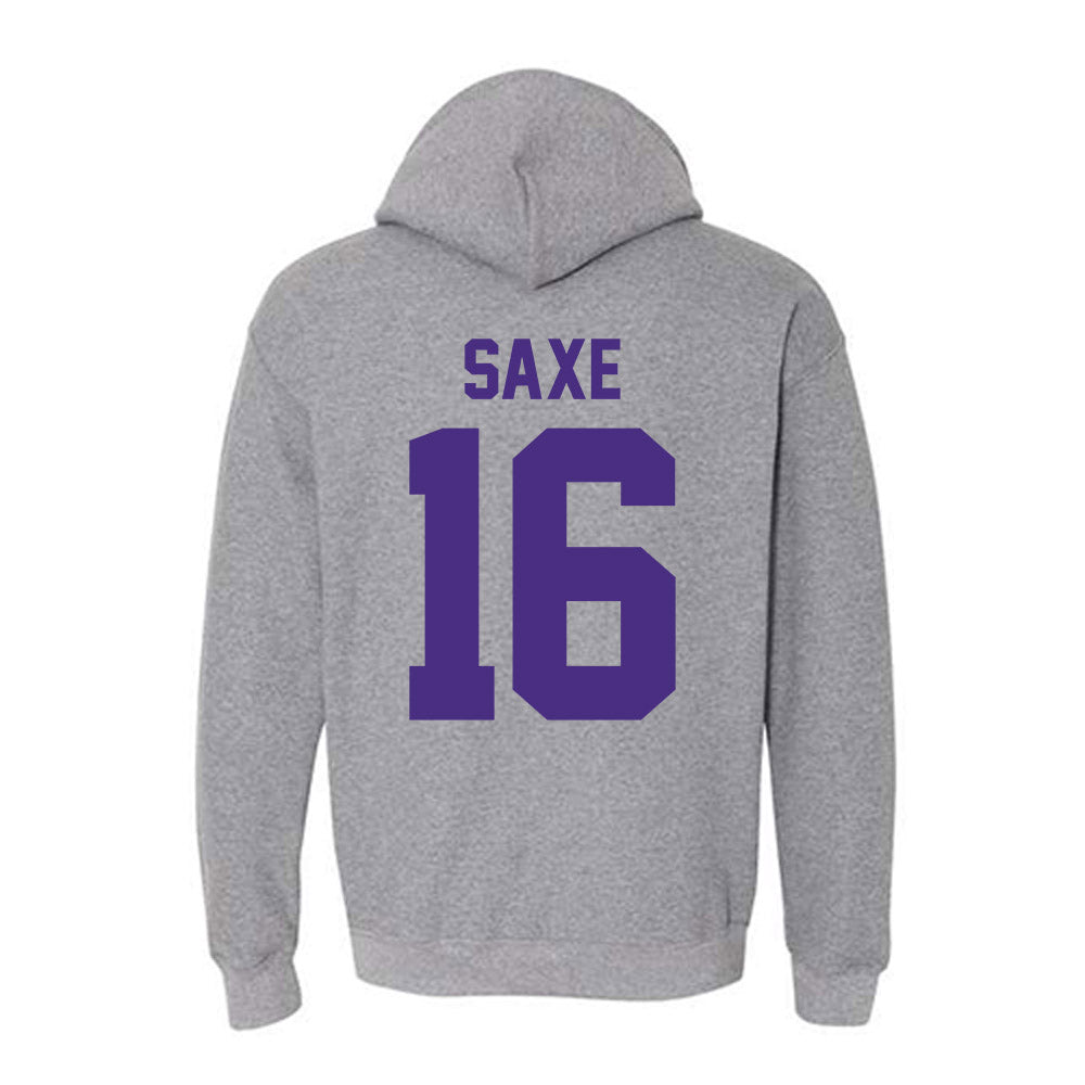 Northwestern - NCAA Football : Brennan Saxe - Classic Shersey Hooded Sweatshirt-1