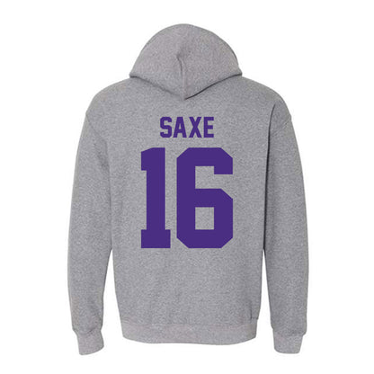 Northwestern - NCAA Football : Brennan Saxe - Classic Shersey Hooded Sweatshirt-1