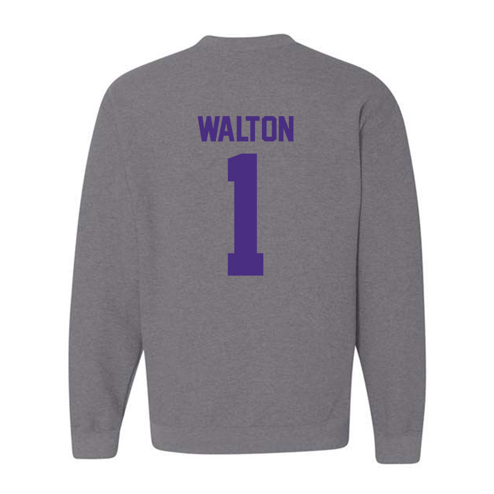 Northwestern - NCAA Women's Basketball : Xamiya Walton - Classic Shersey Crewneck Sweatshirt