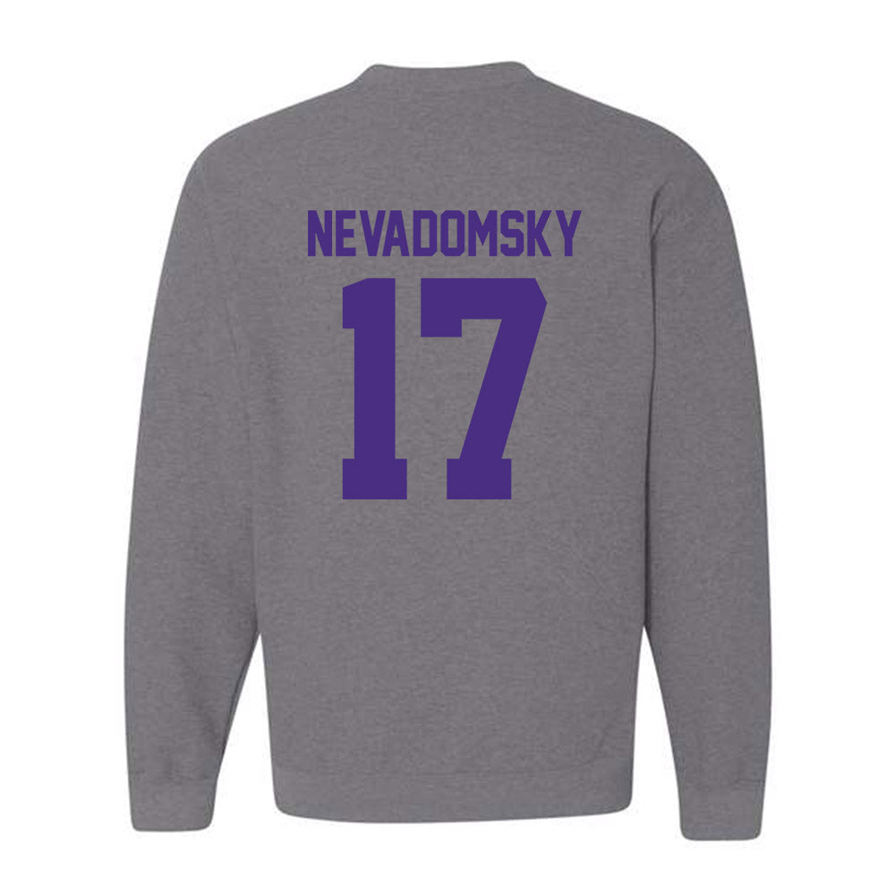 Northwestern - NCAA Women's Soccer : Presley Nevadomsky - Classic Shersey Crewneck Sweatshirt-1