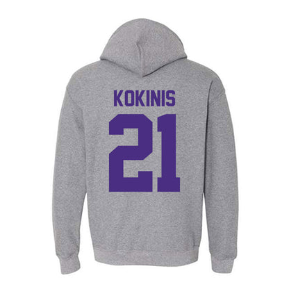 Northwestern - NCAA Women's Field Hockey : Ella Kokinis - Classic Shersey Hooded Sweatshirt-1