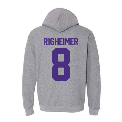 Northwestern - NCAA Women's Basketball : Kat Righeimer - Classic Shersey Hooded Sweatshirt
