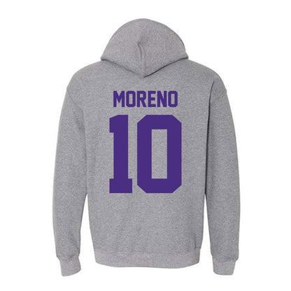 Northwestern - NCAA Women's Basketball : Sandra Moreno - Classic Shersey Hooded Sweatshirt-1