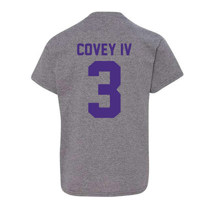 Northwestern - NCAA Football : Frank Covey IV - Classic Shersey Youth T-Shirt-1