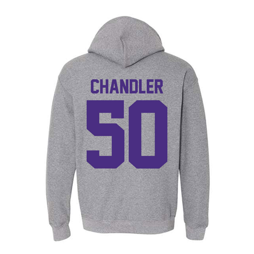 Northwestern - NCAA Football : Talan Chandler - Classic Shersey Hooded Sweatshirt-1