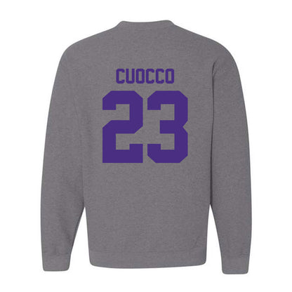Northwestern - NCAA Women's Lacrosse : Jenika Cuocco - Classic Shersey Crewneck Sweatshirt-1