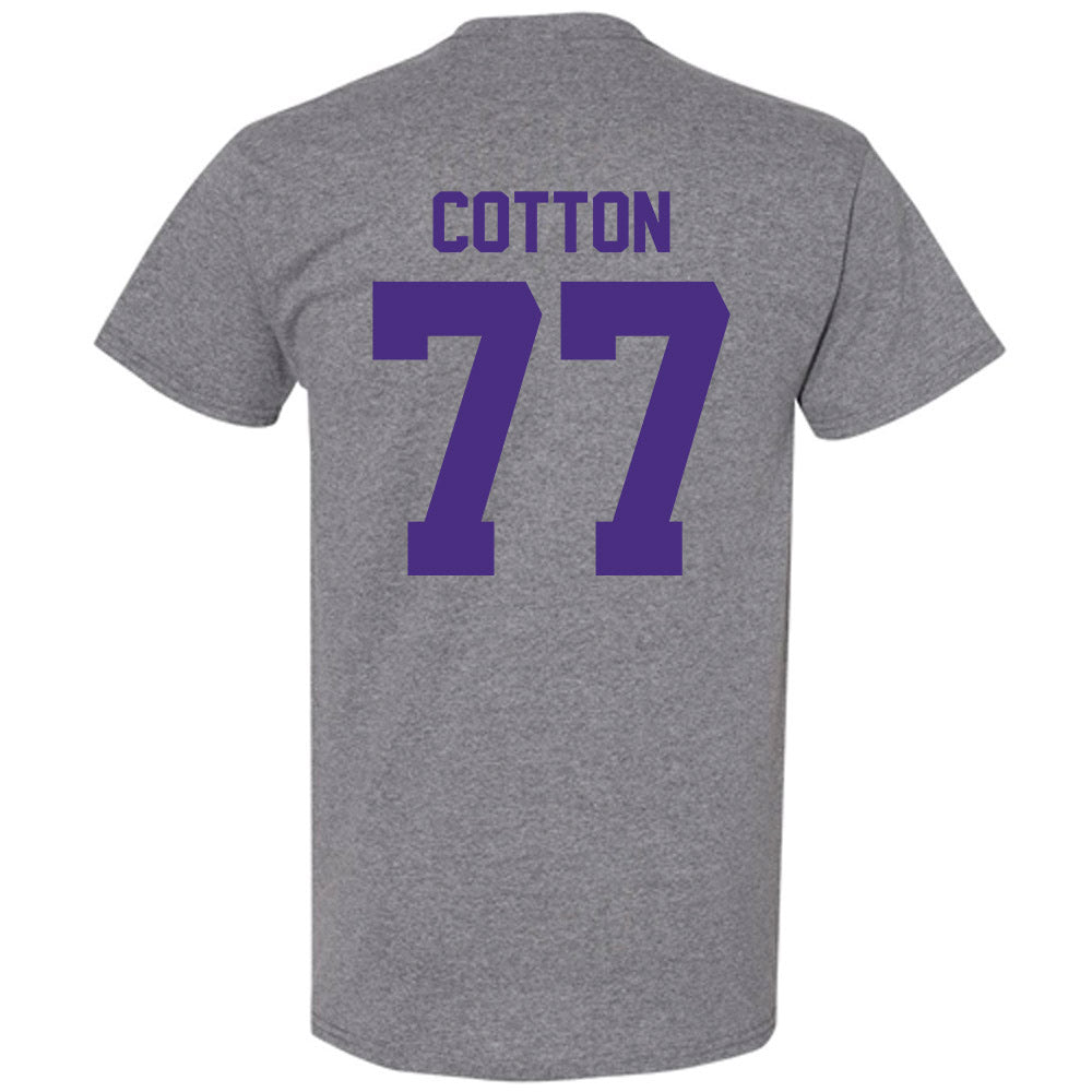 Northwestern - NCAA Football : Idrys Cotton - Classic Shersey T-Shirt-1