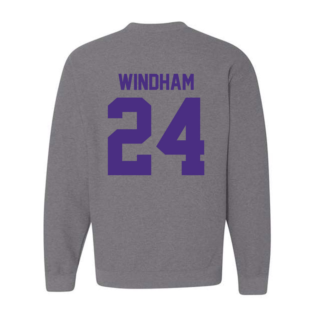 Northwestern - NCAA Men's Basketball : KJ Windham - Classic Shersey Crewneck Sweatshirt