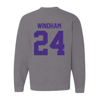 Northwestern - NCAA Men's Basketball : KJ Windham - Classic Shersey Crewneck Sweatshirt