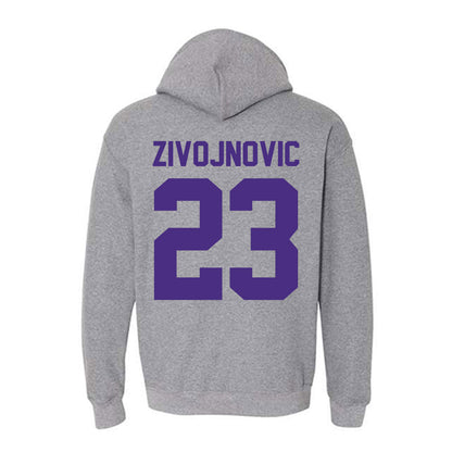 Northwestern - NCAA Women's Field Hockey : Maja Zivojnovic - Classic Shersey Hooded Sweatshirt-1
