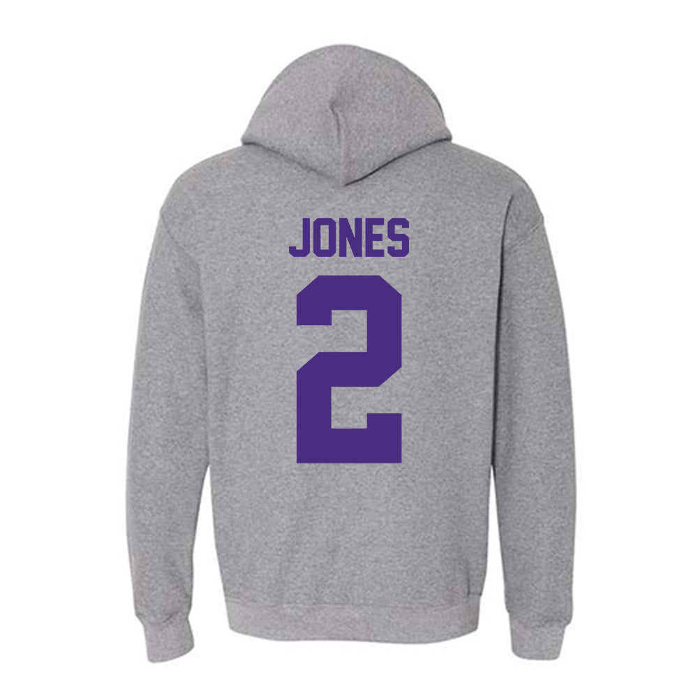 Northwestern - NCAA Women's Basketball : Kyla Jones - Classic Shersey Hooded Sweatshirt-1