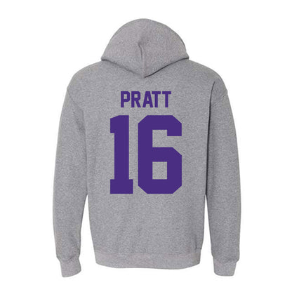 Northwestern - NCAA Women's Volleyball : Ava Pratt - Classic Shersey Hooded Sweatshirt-1