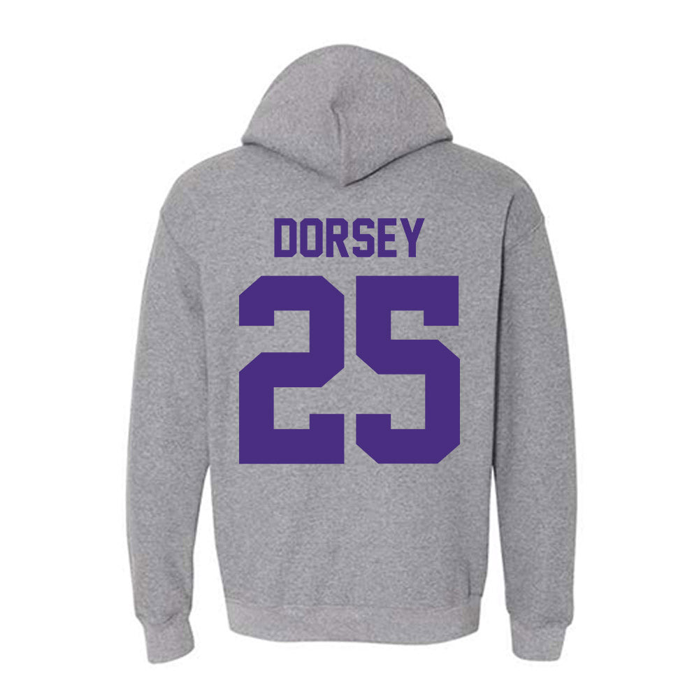 Northwestern - NCAA Football : Marquet Dorsey - Classic Shersey Hooded Sweatshirt-1