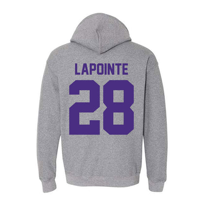 Northwestern - NCAA Women's Lacrosse : Taylor Lapointe - Classic Shersey Hooded Sweatshirt