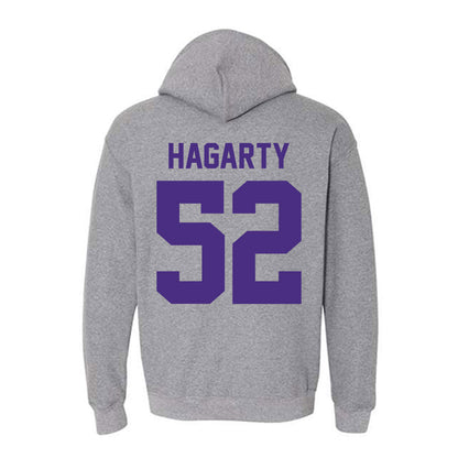 Northwestern - NCAA Football : Richie Hagarty - Classic Shersey Hooded Sweatshirt