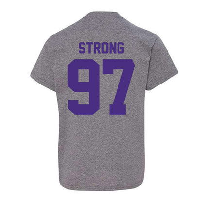 Northwestern - NCAA Football : Braxton Strong - Classic Shersey Youth T-Shirt-1