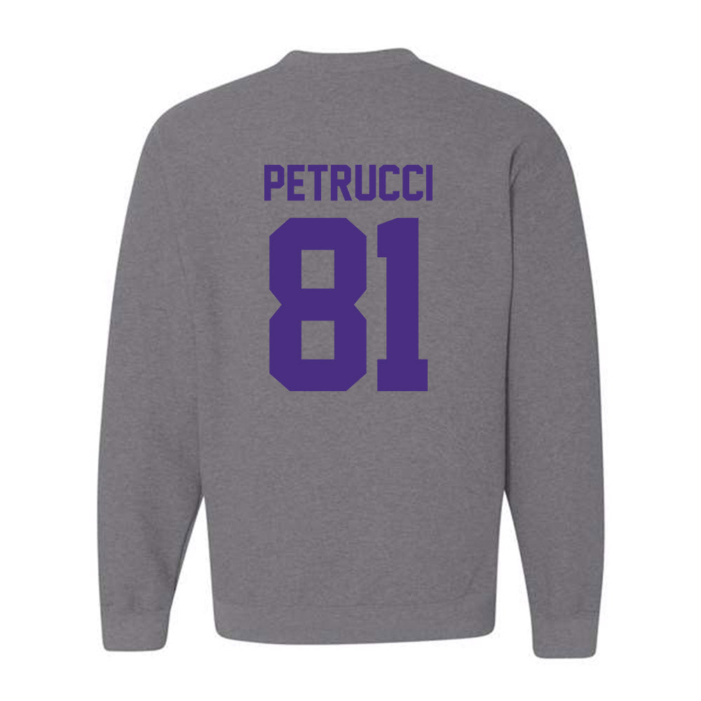 Northwestern - NCAA Football : Christopher Petrucci - Classic Shersey Crewneck Sweatshirt