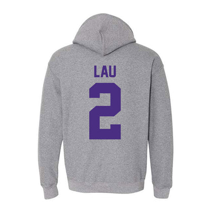 Northwestern - NCAA Women's Basketball : Caroline Lau - Classic Shersey Hooded Sweatshirt