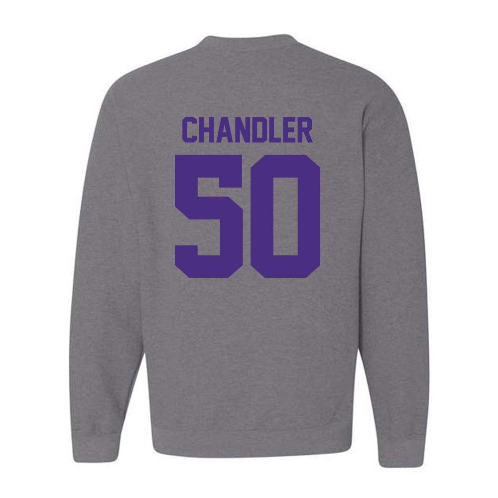 Northwestern - NCAA Football : Talan Chandler - Classic Shersey Crewneck Sweatshirt-1