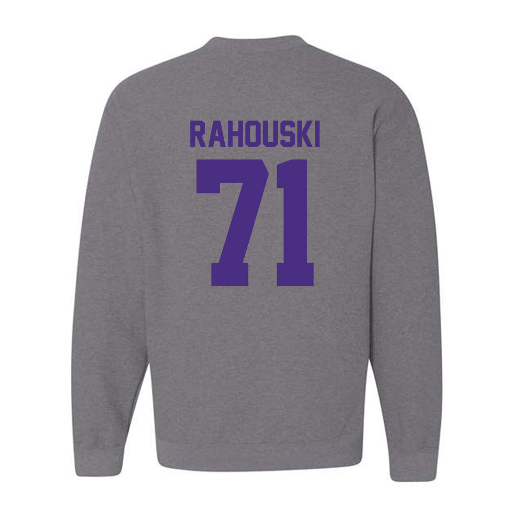 Northwestern - NCAA Football : Dennis Rahouski - Classic Shersey Crewneck Sweatshirt-1