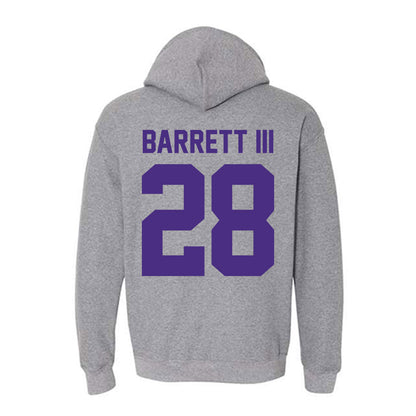 Northwestern - NCAA Men's Soccer : Tre Barrett III - Classic Shersey Hooded Sweatshirt-1
